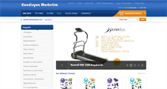 Desktop Screenshot of kondisyonmarketim.com